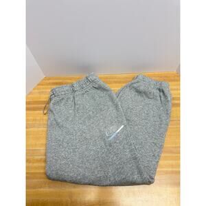 Nike Gray Fleece Jogger Crop Sweats Sweatpant Womens Plus Size 1X